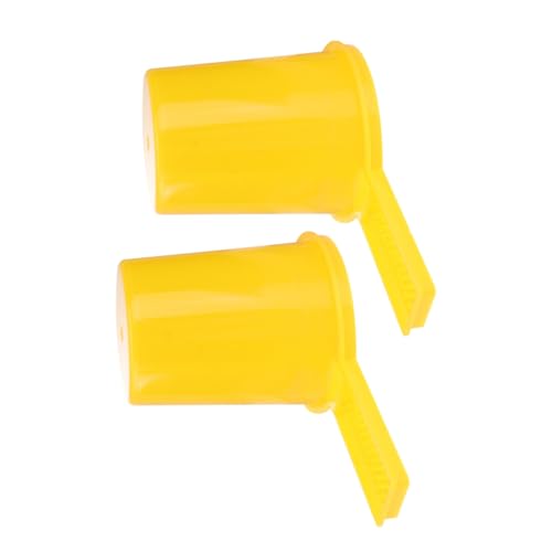 FONDOTIN 2 Stück Bienenfutterspender Wasserspender für Bienenstöcke Kunststoff Bienentränkebecher Imkerei Eingangsfutterspender für Garten und Honigbienenzucht