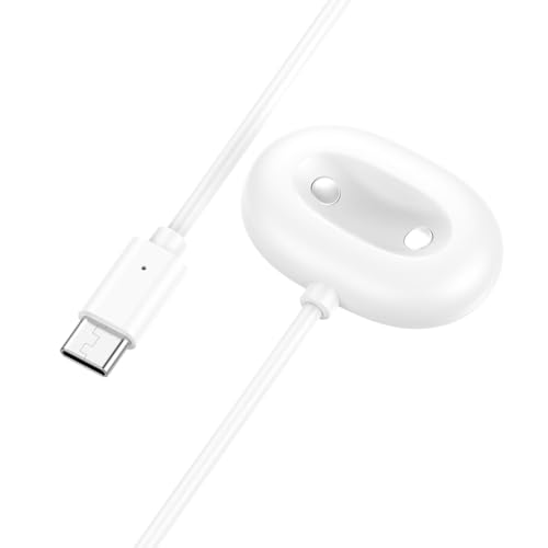 Cable de carga rápida compatible con Google Pixel Watch 4 de 45 mm y 41 mm cargador tipo C blanco 6