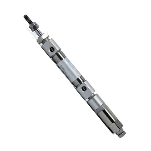 Mini actuador neumático ajustable de acero inoxidable de doble efecto 2