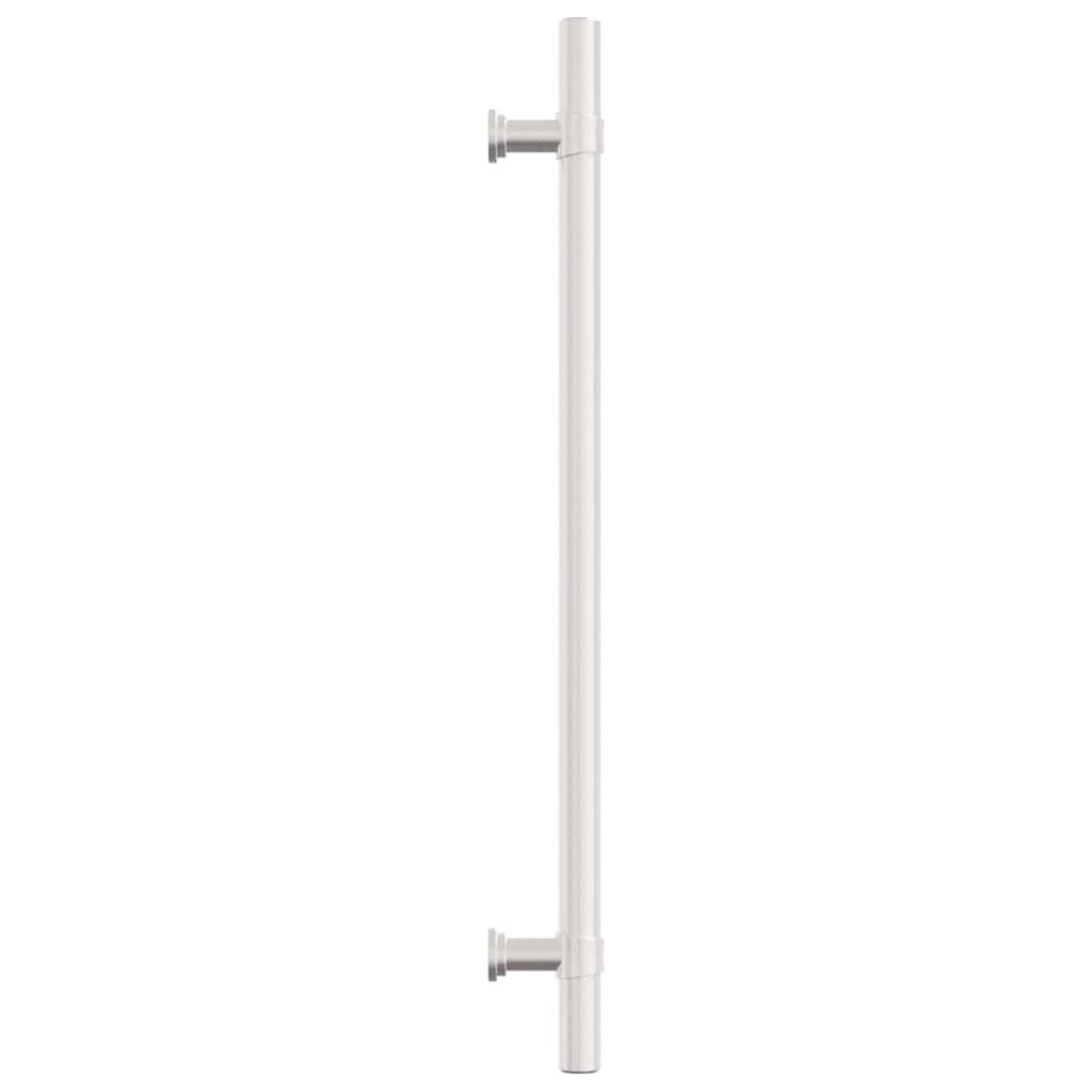 Möbelgriffe aus Edelstahl mit gebürsteter Oberfläche, 10 Stück silbern, 224 mm Lochabstand, T-Form Schrankgriff für Schublade, Kommode, Küche, Bad, Garderobe, langlebig und rostbeständig