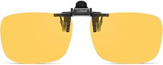 Polarized Clip-on Flip Up Metal Clip Rimless Sunglasses for Prescription Glasses