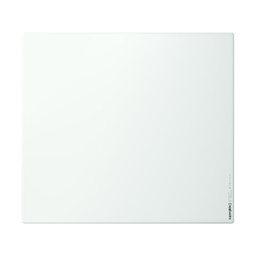 Image of Pulsar Gaming Gears Superglide Pad v3 Type-S - Alumino-Silicate Glass Gaming Mouse Pad, Soft R-Edge, Anti-Slip Silicone Base 500mmx450mm (XLE, White)