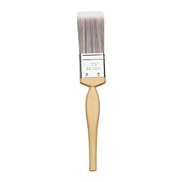 Fit For The Job 1.5 inch Diamond DIY Paint Brush For A Smooth Finish Painting with Emulsion, Gloss and Satin Paints on Walls, Ceilings, Furniture, Wood & Metal, 1.5" 38mm