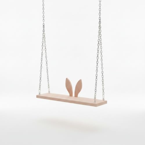 Wooden Swing Seat, Deer Branch for Adults, Kids