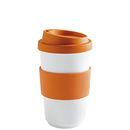 KAHLA 2DH182A44002C - Taza (0,40 L, porcelana), color naranja KAHLA 2DH182A44002C - Taza (0,40 L, porcelana), color naranja