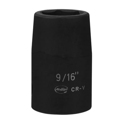 1/2 In Dr. Impact Socket 9/16 In Socket Imp 9/16, Mfr: M803-A