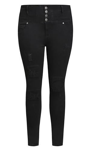 CITY CHIC Women's Plus Size Jean-Asha Patch Corset4