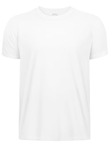 Image of Boys Neon Shirts Dry Fit Athletic T Shirts UPF 50+ Performance Cooling Shirt Short Sleeve Rash Guard Kids Top for Boys Girls