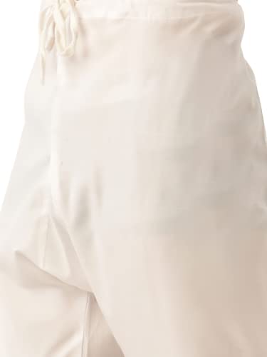 Image of SOJANYA (Since 1958 Men's Silk Blend Light Green Kurta & Nehrujacket with White Pyjama Combo