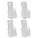 POPETPOP 4Pcs Clear Acrilic Thotres Brochure State Literature Holder Organizer Organizer Organizzatore Flyer Stand per Fornitori di Brochure Magazine Offroteggi Opuscoli Opuscoli Opuscoli