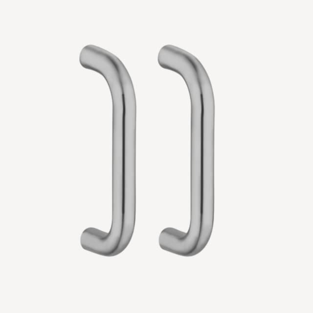 Image of Dorset 12 Inch Door Handle for Main Door | Push Pull Handle for Wooden & Glass Doors | Rust & Corrosion Resistant SS304 | Premium Door Handle for Home, Office, Hotels, Pair - SD12PSS22