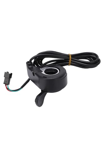 Alkatronik Elektrikli Bisiklet Gaz Kolu Scooter Motor Baş Parmak Hız Kontrol Ekransız Aksesuar Parça 23 mm