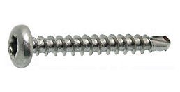 outillage-francilien – Viti auto-perceuses, testa cilindrica bombata, 6 lobi, interni TX