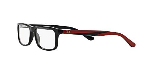 Image of Ray-Ban Unisex Clear Lens Rectangle Frames - 0RX5337I
