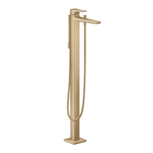 hansgrohe bodenstehende Wannenarmatur, für 2 Funktionen, Brushed Bronze
