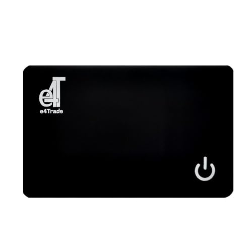 Tarjeta de seguimiento de cartera y localizador slim compatible con iOS Find My