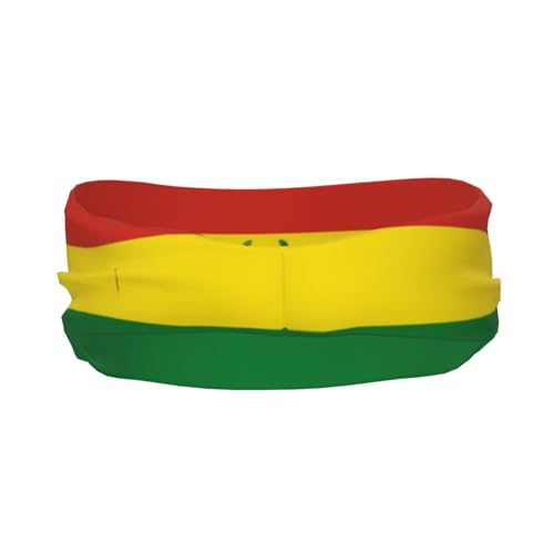 Image of Cute Flag Headbands Women Men Flag Sweatband Sports Headband for Running, Cycling, Yoga Gym, Working Out