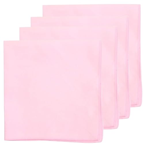 クリーニングクロス 大判 4枚セット レンズクリーナー マイクロファイバー 厚手 特大メガネ拭き スエード 40x40cm 業務用 液晶 モニター メガネ拭き 眼鏡拭き レンズクロス カメラ ガラス 洗車 楽器 ipad ピンク