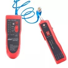 ULTRABYTES Network Cable Wire Tracker Cable Tester UTP STP RJ11 RJ45 Cat5 Cat5E Cat6 Telephone Wire Tracker Tracer Toner Detector Line Finder AR-868. 2