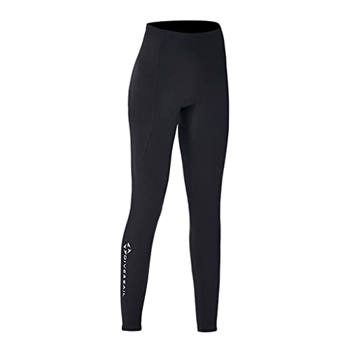 F Fityle Neoprenhose 2mm Neopren Leggings Surfhose Warm halten Tauchhose zum Tauchen Schwimmen Schnorcheln Tauchen Segeln Surfen - Frauen XXL