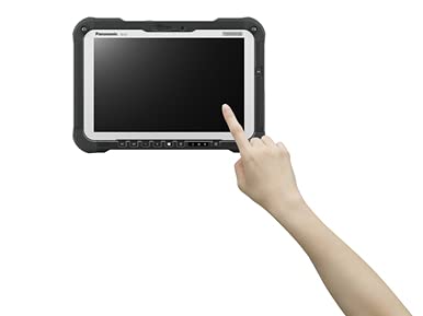 Panasonic Toughbook G2, Fz-G2 Mk1, 10.1Inch Gloved Multi Touch+Digitizer, Intel Core I5-10310U 1.7Ghz, 16Gb, 512Gb Ssd, Wifi 6, Bt,8Mp Rear Camera, Win 10 Pro, Tablet Only Silver 4-10.99 Inches #TOP6