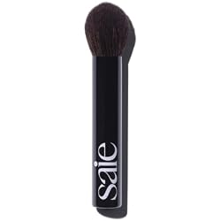 Saie The Fluffy Brush - Soft, Multi-Use Pressed + Loose Powder Brush - Fluffy Makeup Brush with Tapered Tip for Precise Application - Vegan, Cruelty-Free (1 Count)