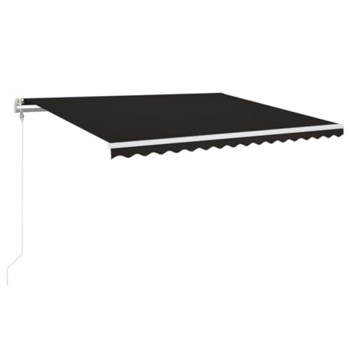 vidaXL Gelenkarmmarkise Automatisch Markise Sonnenmarkise Balkonmarkise Sonnenschutz Sichtschutz Terrasse Garten Balkon 400x350cm Anthrazit vidaXL Gelenkarmmarkise Automatisch Markise Sonnenmarkise Balkonmarkise Sonnenschutz Sichtschutz Terrasse Garten Balkon 400x350cm Anthrazit