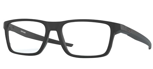 Image of Oakley mens Ox8164 Port Bow Rectangular Prescription Eyewear Frames