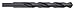 Titan CD53104 High Speed Steel Screw Extractors, Oxide Finish, 4 Size, 7/16-9/16" Flute Length