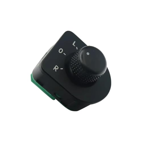 Image of Car Side Mirror Knob Switch for VW for Mk4 1998-2005 Car Side Mirror Knob Switch Rearview Adjustment Button Control 1J1959565A