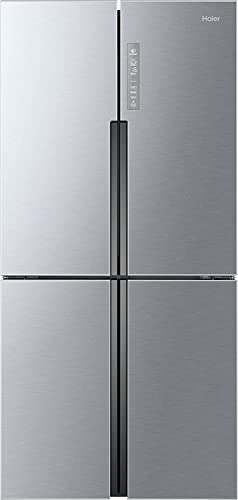 Haier HTF-458DG6 Réfrigérateur multi-portes - 456L (316L+140L), Froid ventilé, L83.3 x H180.4, Inox, Classe A+