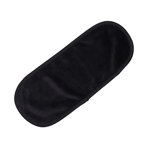 Yeepsys Makeup Remove Face Towels,Reusable Makeup Remover Cloths,Microfiber Cleansing Towel For Face, Mascara, Eyeliner, Foundation, Lipstick (Black-1Pc) #TOP29