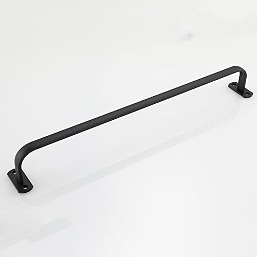 Porte-serviettes de salle de bain noir mat au design épuré - 7