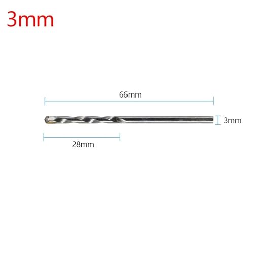 Foret à percussion électrique ciment avec accessoires de forage 3mm