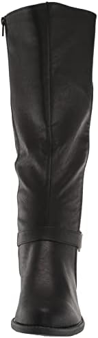 Easy Street Women's Luella Tall Boot Plus Fashion, Black/Black Embossed/Gore, 7.5 | Image 1