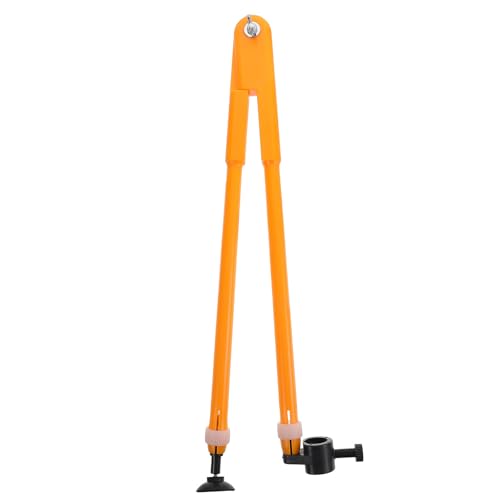 Artibetter Outil avec Réglage D'angle et Haute Résistance de Dessin Jaune en Plastique pour Tableau Noir pour Enseignants en Cours de Mathématiques