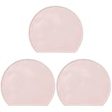SEWACC 3 Pièces Gel Isolation Slip Bière Réutilisable Magasin Maison Résistant Demi- Cercle Napperon Coussin Aux Supports Tapis Café Silice Non- Silicone Fournitures Caboteur Utiliser