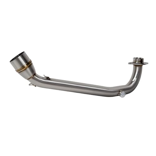 Collecteur d'échappement inox 51mm durable pour scooter de sport SYM DRG158