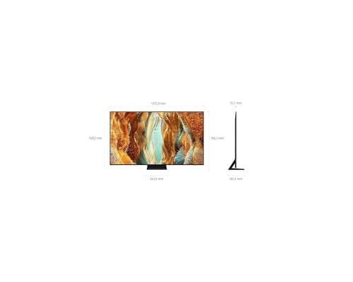 Samsung Neo QLED 4K QN70F 55 Zoll (138 cm) Mini LED Fernseher, NQ4 AI Gen2 Prozessor, Quantum Matrix Technology Slim, Motion Xcelerator 144Hz, AirSlim Design, Samsung Vision AI Smart TV