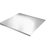 Planches À Découper Pour Cuisine – Acier Inoxydable Antidérapant | Plateau À Découper De Qualité Alimentaire, Planche À Dcouper Pour Viande, Légumes, Pâtisserie, Sushi, Pour La Cuisine À Domici