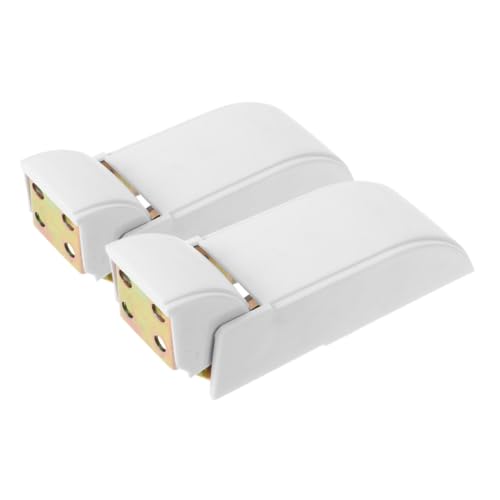 EXCEART 2 piezas Bisagras de Repuesto para Puerta de Congelador de Hierro Resistente con Tornillos de Instalación Rápida Kit Completo para Frigorífico y Congelador Accesorio para