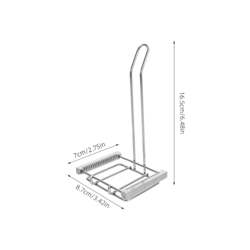 Support vertical de coloration et séchage pour sécuriser 20 lames de microscope