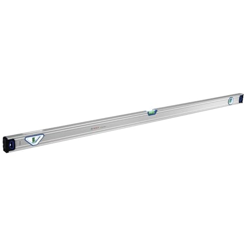 Bosch Professional Wasserwaage 120 cm (Aluminium Gehäuse robuste Endkappen)