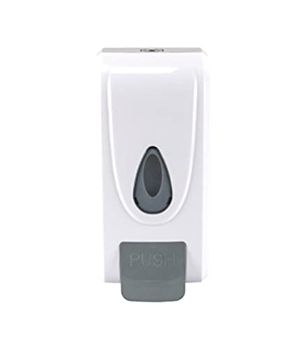 Wonduu Dispensador Manual de Gel Hidro alcohólico, Gel y Jabón | Dosificador de Pared Para Cocina, Baño,Oficina o Casa | Capacidad De 1000 ml