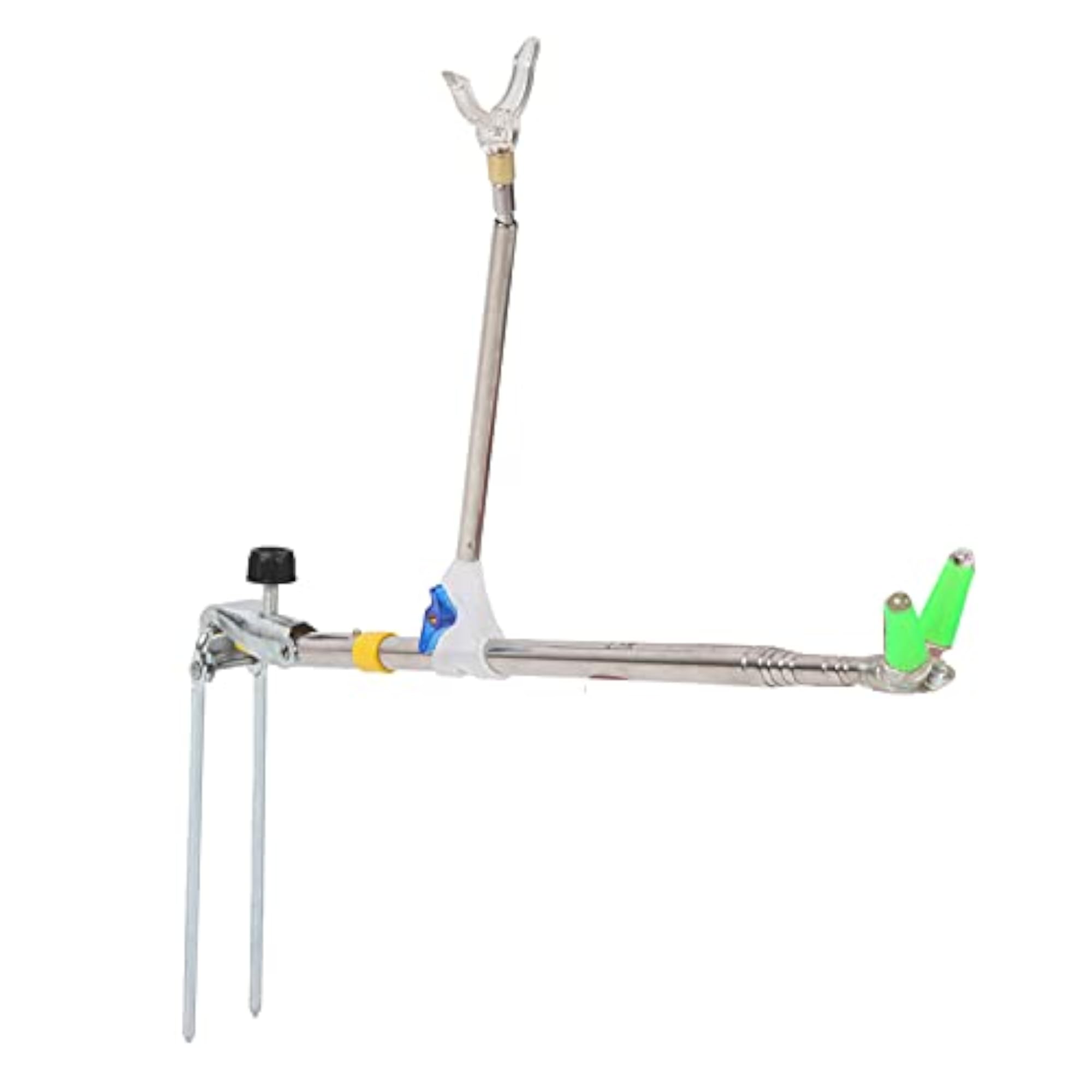 Telescopic Fishing Rod Holder with Ground Plug