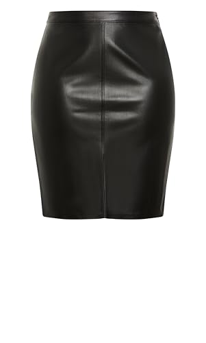 Women's Valerie Faux Leather Skirt4