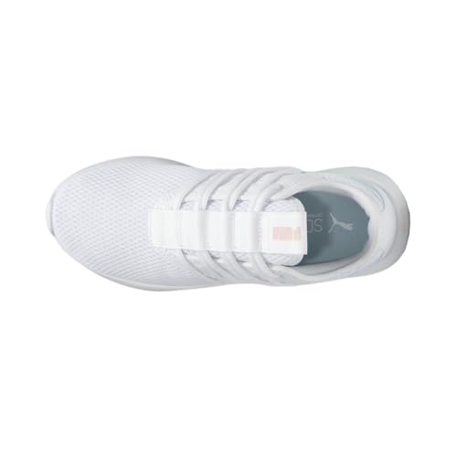 PUMA Womens Star Vital Stripe Lace Up Sneakers Shoes Casual - White - Size 7.5 M4