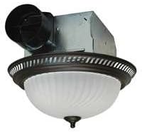Air King America DRLC701 70 Cfm Fan & Light Combo44; Oil-Rubbed Bronze