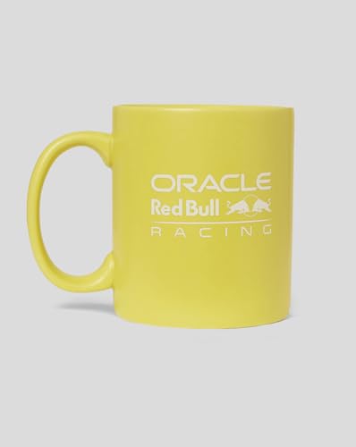 Castore Red Bull Racing F1 - Official Formula 1 Merchandise - Las Vegas USA Grand Prix - Special Edition Logo Mug - Yellow - Image 3