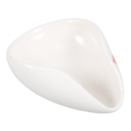 KICHOUSE Delicate Porcelain Tea Scoop Vintage Style Tea Dosing Spoon for Loose Tea Decorative Tea Dispenser Reusable Household Tea Shovel